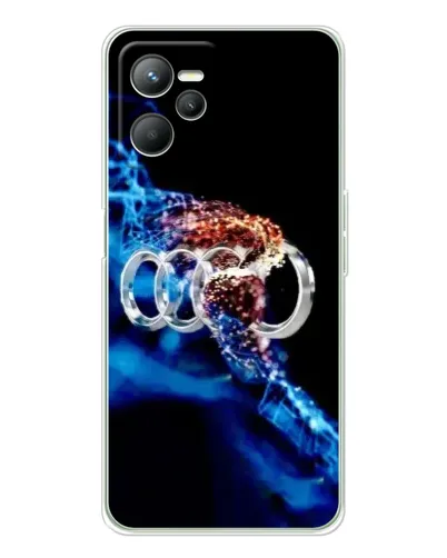 Чехол для Realme C36 с картинкой «Энергия лого Audi»