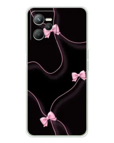 Чехол для Realme C36 с картинкой «Розовые ленты»