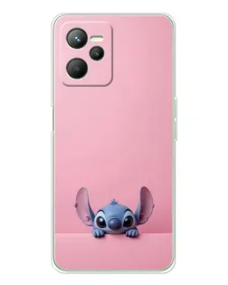 Чохол для Realme C36 з картинкою «Stitch визирає»