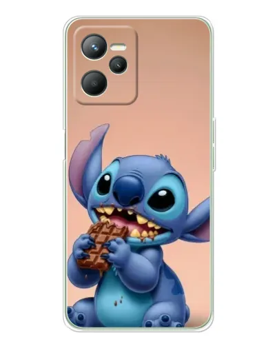 Чехол для Realme C36 с картинкой «Стич ест шоколад» Чехол для Realme C36 с картинкой «Стич ест шоколад»