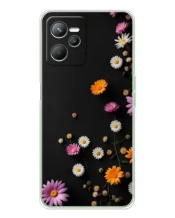 Чехол для Realme C36 с картинкой «Цветочная композиция»