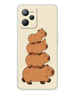Чехол для Realme C36 с картинкой «Башня из капибар» Чехол для Realme C36 с картинкой «Башня из капибар»
