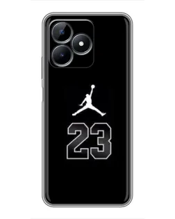 Чохол для Realme C51 з картинкою «Jordan Flight 23» Чохол для Realme C51 з картинкою «Jordan Flight 23»