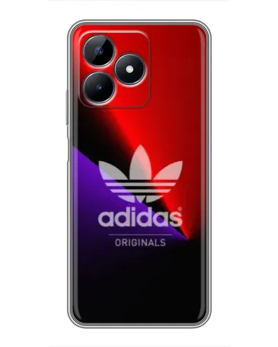 Чехол для Realme C51 с картинкой «Adidas Red Neon» Чехол для Realme C51 с картинкой «Adidas Red Neon»