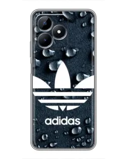 Чохол для Realme C51 з картинкою «Adidas Trefoil Blue» Чохол для Realme C51 з картинкою «Adidas Trefoil Blue»