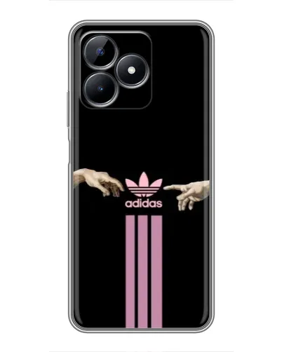 Чехол для Realme C51 с картинкой «Adidas Hands» Чехол для Realme C51 с картинкой «Adidas Hands»