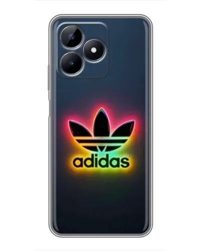 Чехол для Realme C51 с картинкой «Неоновый Adidas» Чехол для Realme C51 с картинкой «Неоновый Adidas»