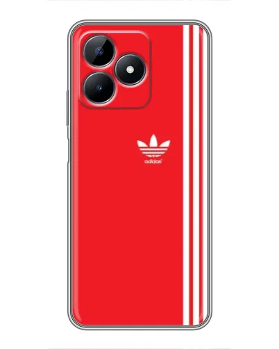Чехол для Realme C51 с картинкой «Красный минимализм Adidas» Чехол для Realme C51 с картинкой «Красный минимализм Adidas»