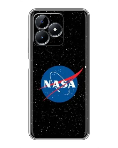 Чехол для Realme C51 с картинкой «NASA — звездное небо»