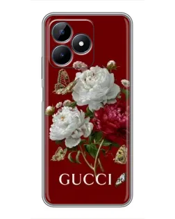 Чохол для Realme C51 з картинкою «Gucci — сад» Чохол для Realme C51 з картинкою «Gucci — сад»