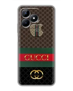 Чохол для Realme C51 з картинкою «Gucci — брендований десерт» Чохол для Realme C51 з картинкою «Gucci — брендований десерт»