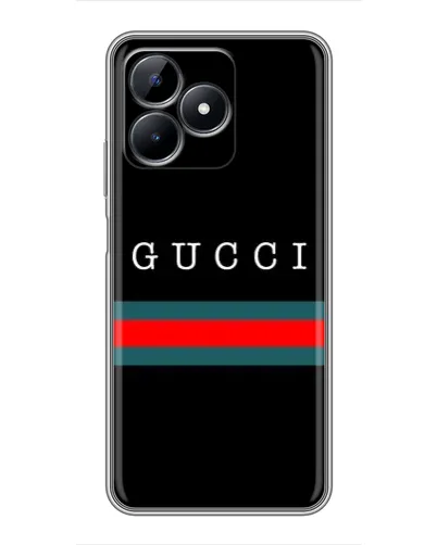 Чохол для Realme C51 з картинкою «Gucci — червоний пояс»