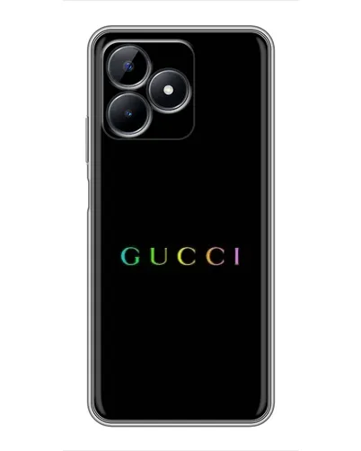 Чехол для Realme C51 с картинкой «Gucci — неоновый минимализм» Чехол для Realme C51 с картинкой «Gucci — неоновый минимализм»
