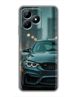 Чохол для Realme C51 з картинкою «BMW у вогнях міста» Чохол для Realme C51 з картинкою «BMW у вогнях міста»