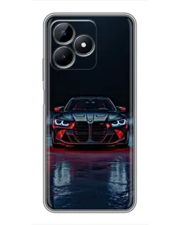 Чохол для Realme C51 з картинкою «BMW на мокрій дорозі» Чохол для Realme C51 з картинкою «BMW на мокрій дорозі»