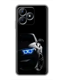 Чохол для Realme C51 з картинкою «BMW — нічний погляд» Чохол для Realme C51 з картинкою «BMW — нічний погляд»