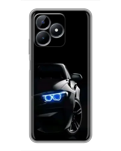 Чехол для Realme C51 с картинкой «BMW — ночной взгляд» Чехол для Realme C51 с картинкой «BMW — ночной взгляд»