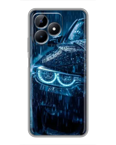 Чехол для Realme C51 с картинкой «BMW под дождем» Чехол для Realme C51 с картинкой «BMW под дождем»