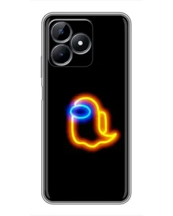 Чохол для Realme C51 з картинкою «Among Us неонове сяйво» Чохол для Realme C51 з картинкою «Among Us неонове сяйво»