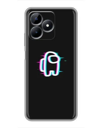 Чохол для Realme C51 з картинкою «Among Us неон» Чохол для Realme C51 з картинкою «Among Us неон»