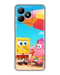 Чехол для Realme C51 с картинкой «Отдых на пляже» Чехол для Realme C51 с картинкой «Отдых на пляже»