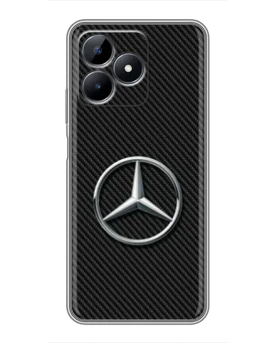 Чехол для Realme C51 с картинкой «Карбоновый Mercedes стиль» Чехол для Realme C51 с картинкой «Карбоновый Mercedes стиль»