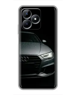 Чохол для Realme C51 з картинкою «Audi — деталізація кузова» Чохол для Realme C51 з картинкою «Audi — деталізація кузова»
