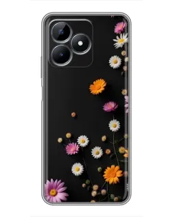 Чохол для Realme C51 з картинкою «Квіткова композиція» Чохол для Realme C51 з картинкою «Квіткова композиція»