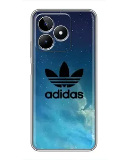Чехол для Realme C53 с картинкой «Adidas Stone Logo»
