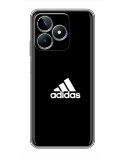Чехол для Realme C53 с картинкой «Adidas Red Style»