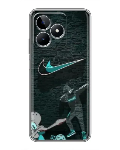 Чохол для Realme C53 з картинкою «Спортивний арт Nike» Чохол для Realme C53 з картинкою «Спортивний арт Nike»