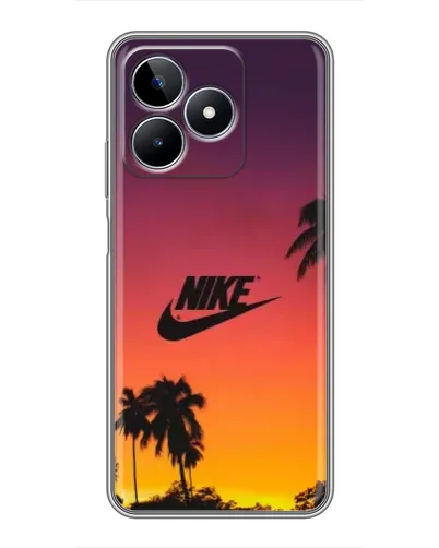 Чохол для Realme C53 з картинкою «Nike на заході сонця» Чохол для Realme C53 з картинкою «Nike на заході сонця»