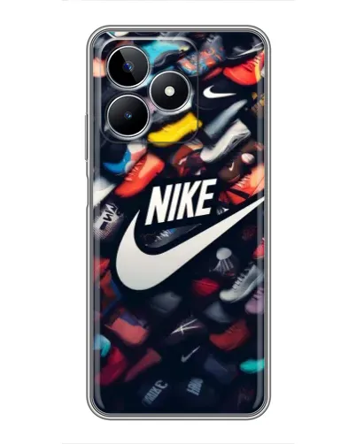 Чохол для Realme C53 з картинкою «Колекція кросівок Nike» Чохол для Realme C53 з картинкою «Колекція кросівок Nike»
