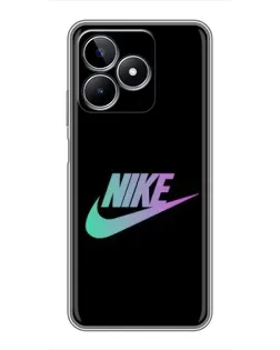 Чохол для Realme C53 з картинкою «Nike — міська ніч»