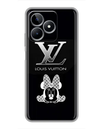 Чехол для Realme C53 с картинкой «LV и Минни Маус»