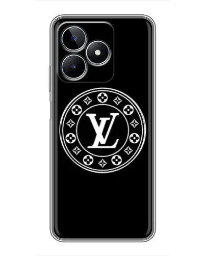 Чехол для Realme C53 с картинкой «LV — печать стиля»