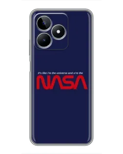Чехол для Realme C53 с картинкой «NASA — глубокий космос»