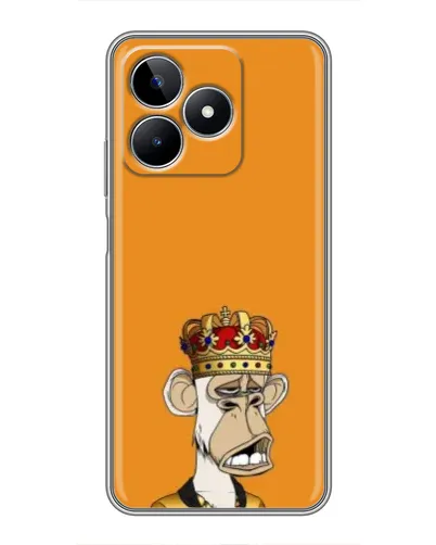 Чехол для Realme C53 с картинкой «Золотая обезьяна Bored Ape»