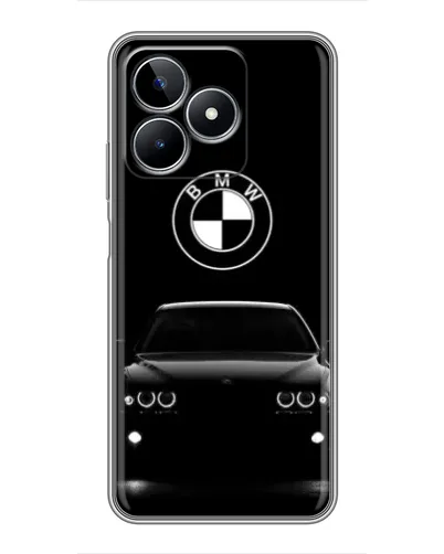Чехол для Realme C53 с картинкой «BMW — взгляд из темноты»