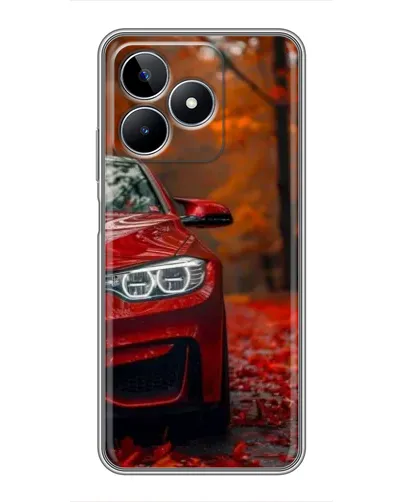 Чехол для Realme C53 с картинкой «Осенняя BMW M4»