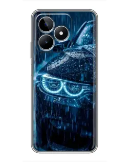 Чохол для Realme C53 з картинкою «BMW під дощем» Чохол для Realme C53 з картинкою «BMW під дощем»