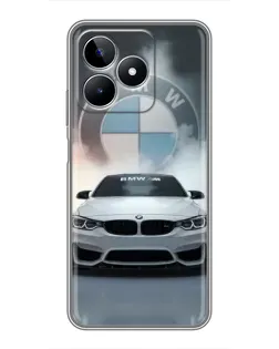 Чохол для Realme C53 з картинкою «BMW в білому диму» Чохол для Realme C53 з картинкою «BMW в білому диму»