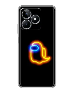Чехол для Realme C53 с картинкой «Among Us неоновое сияние» Чехол для Realme C53 с картинкой «Among Us неоновое сияние»