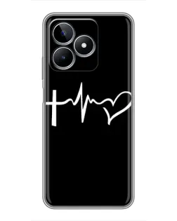Чехол для Realme C53 с картинкой «Пульс веры» Чехол для Realme C53 с картинкой «Пульс веры»