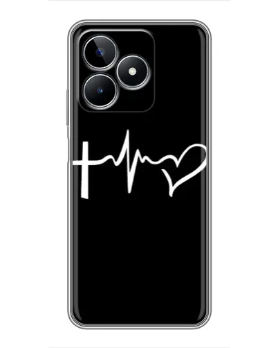 Чехол для Realme C53 с картинкой «Пульс веры» Чехол для Realme C53 с картинкой «Пульс веры»