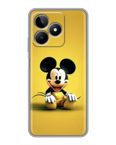 Чехол для Realme C53 с картинкой «Микки на желтом» Чехол для Realme C53 с картинкой «Микки на желтом»
