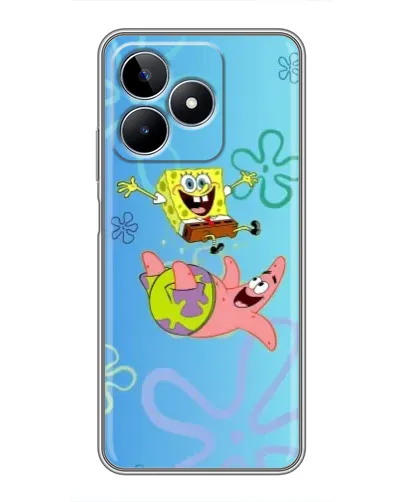 Чехол для Realme C53 с картинкой «Спанч Боб и Патрик» Чехол для Realme C53 с картинкой «Спанч Боб и Патрик»