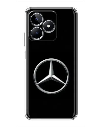 Чехол для Realme C53 с картинкой «Mercedes классический лого»