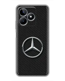 Чехол для Realme C53 с картинкой «Карбоновый Mercedes стиль» Чехол для Realme C53 с картинкой «Карбоновый Mercedes стиль»