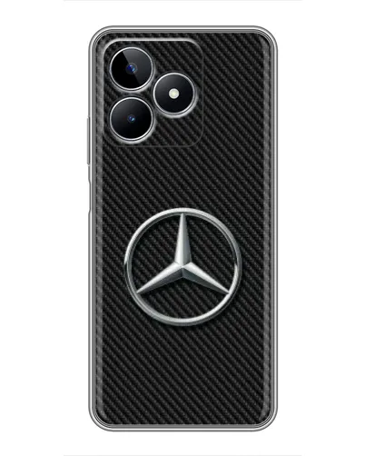 Чехол для Realme C53 с картинкой «Карбоновый Mercedes стиль» Чехол для Realme C53 с картинкой «Карбоновый Mercedes стиль»